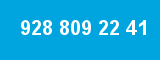 928 809 22 41
